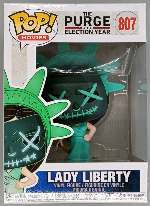 807 Lady Liberty - The Purge Election Year Funko POP Funko