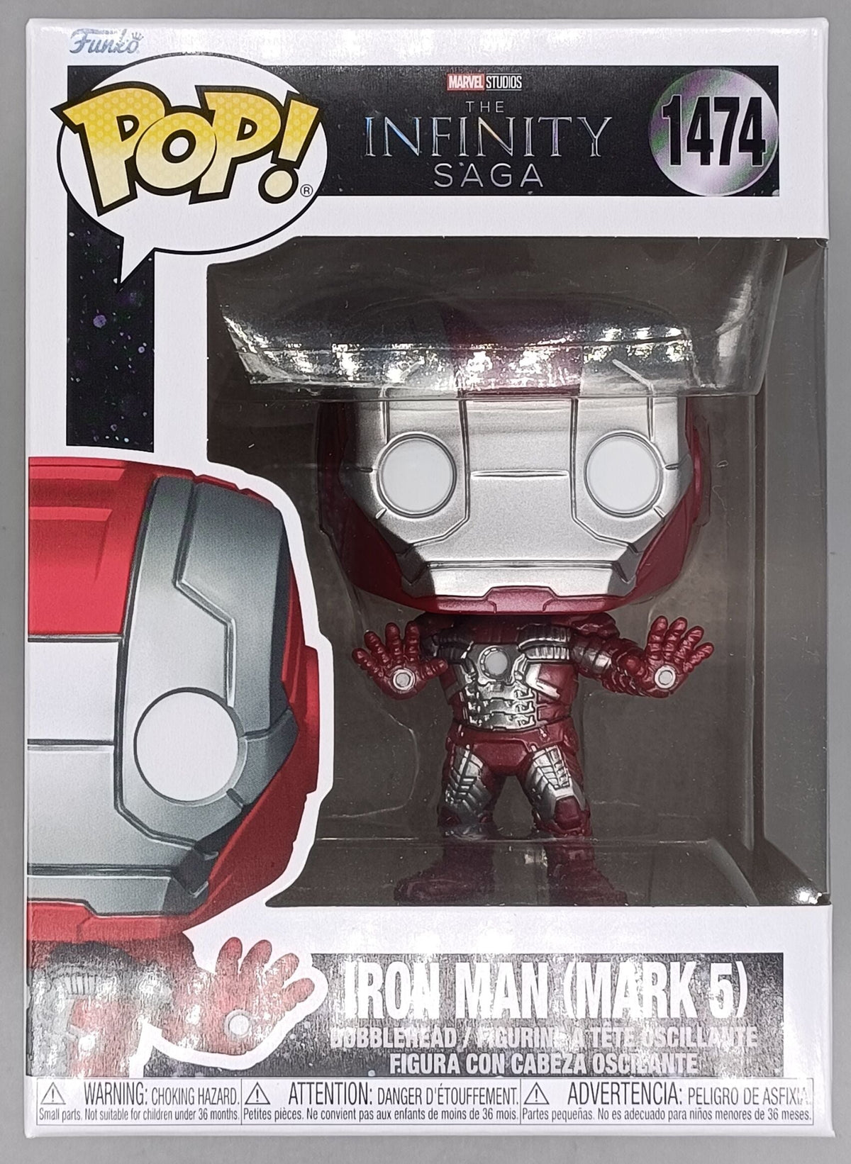 1474 Iron Man (Mark 5) - Marvel Infinity Saga Funko POP - Brand New Funko