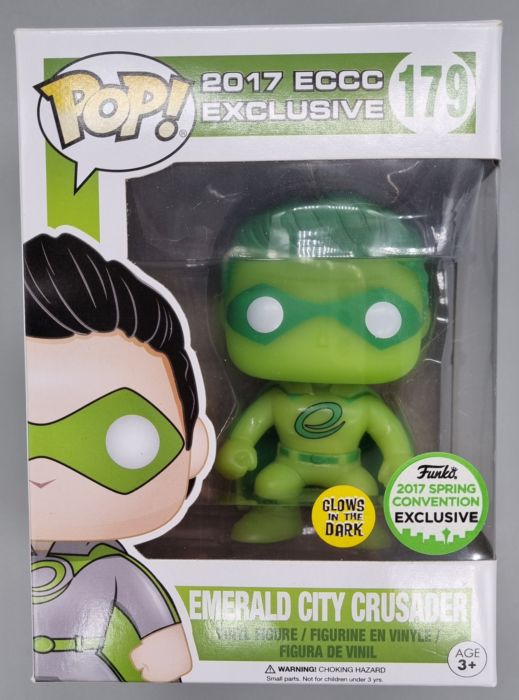 179 Emerald City Crusader - Glow - 2017 ECCC Exc Funko POP Funko