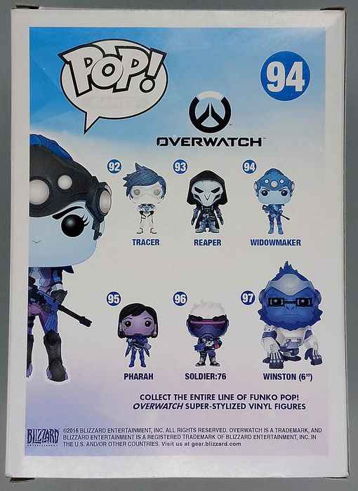 94 Widowmaker - Overwatch - Box Damaged Funko POP