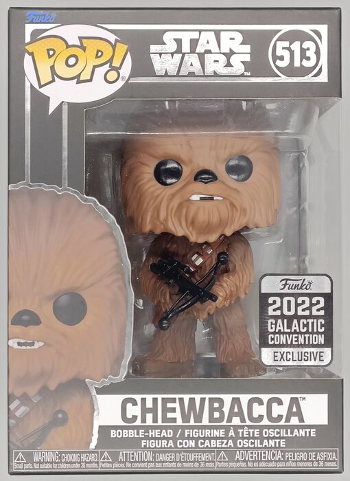 513 Chewbacca - Star Wars - 2022 Con Funko POP Funko