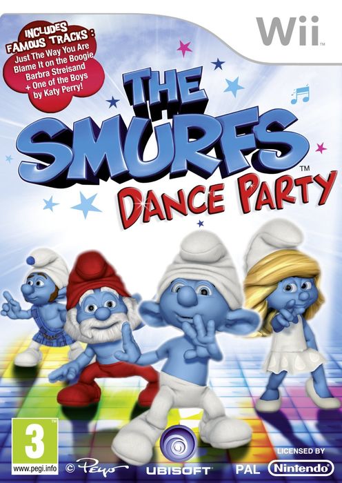 The Smurfs Dance Party for Nintendo Wii and Wii-U Nintendo