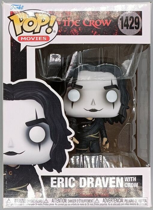 1429 Eric Draven (w/Crow) - The Crow - Box Damaged Funko POP Funko