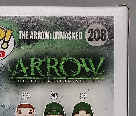 208 The Arrow: Unmasked - Arrow - 2015 Con Funko POP - Box Damaged