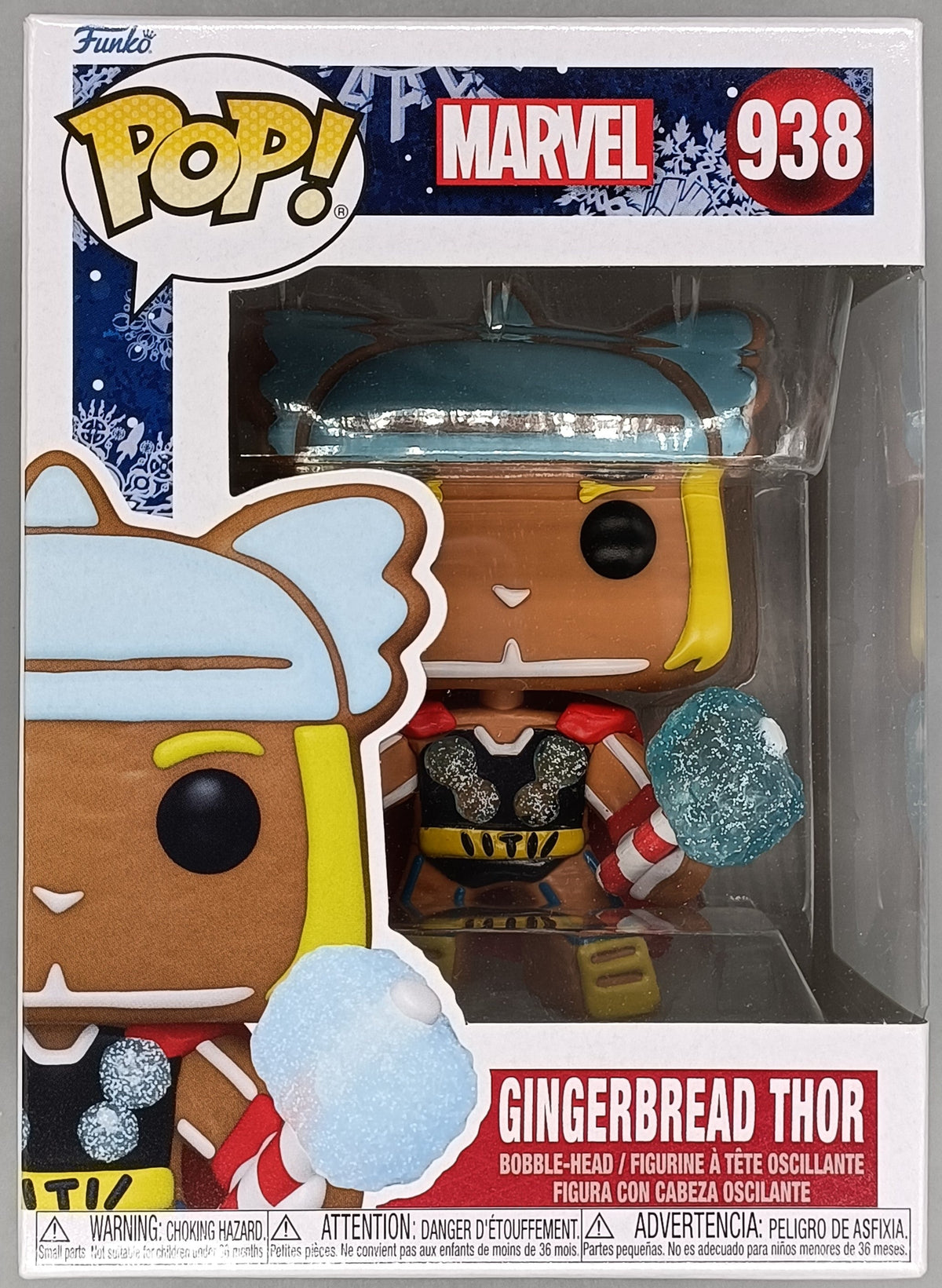 938 Gingerbread Thor - Marvel Funko POP Funko