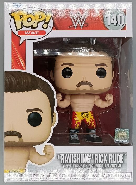 140 "Ravishing" Rick Rude - WWE - Brand New Funko POP Funko