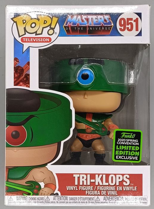951 Tri-Klops - Masters Of The Universe - 2020 Funko POP - Box Damaged Funko