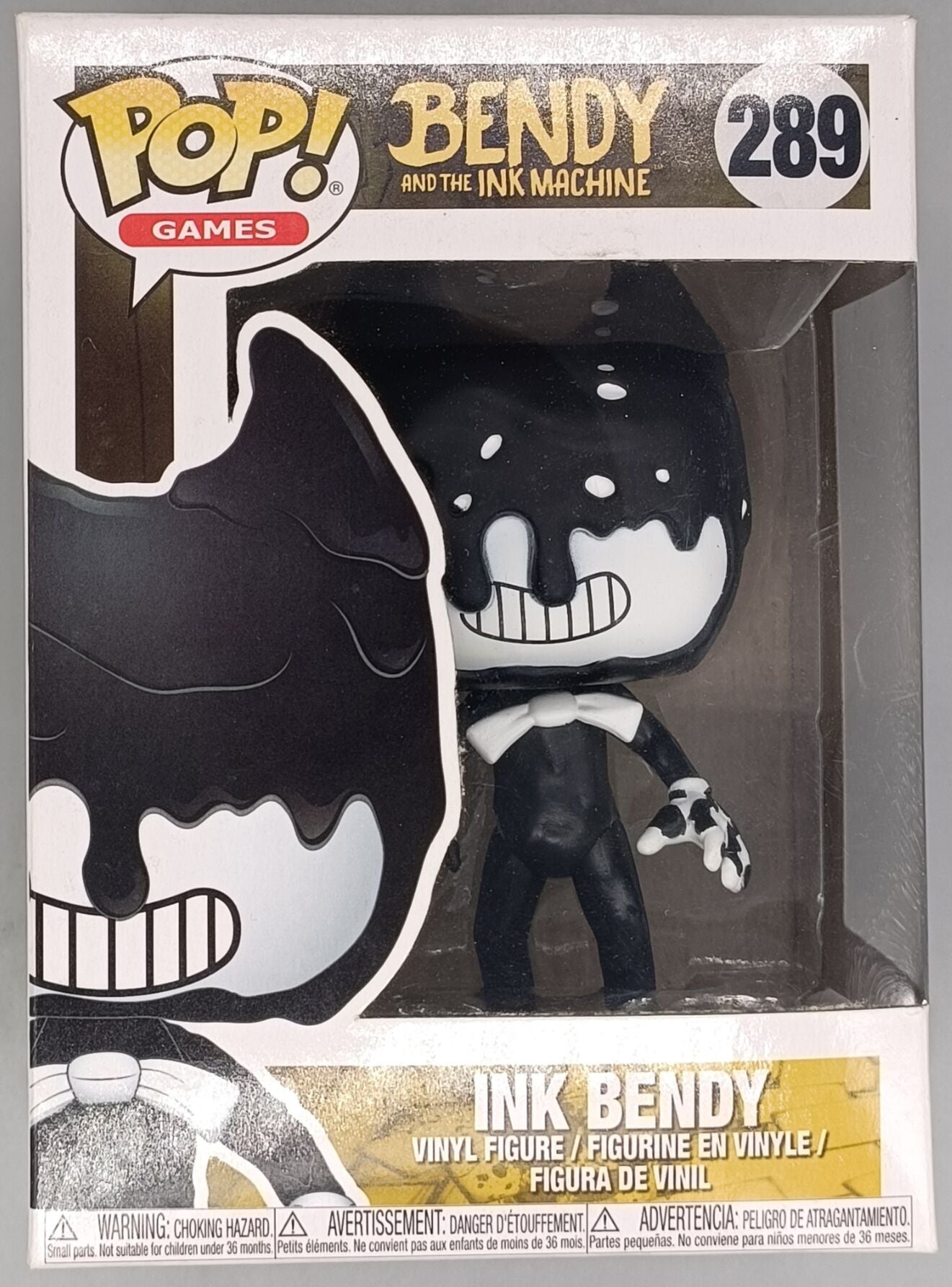 289 Ink Bendy - Bendy and the Ink Machine - Funko POP - Box Damaged