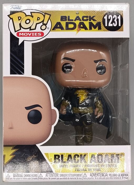 1231 Black Adam - Black Adam - Box Damaged Funko POP Funko