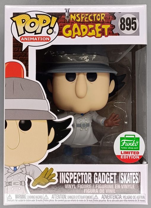 895 Inspector Gadget (Skates) - Inspector Gadget Funko POP Funko