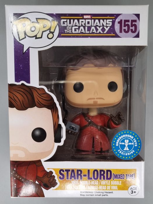 155 Star-Lord (Mixed Tape) - Marvel Guardians of the Galaxy Funko POP Funko
