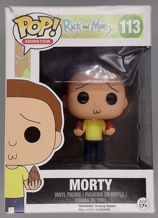 113 Morty - Rick and Morty - Box Damaged Funko POP Funko