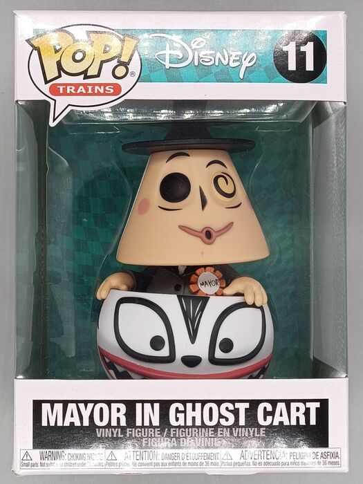 11 Mayor in Ghost Cart - Trains - Disney TNBC - Funko POP - Box Damaged Funko