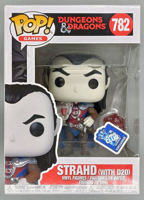 782 Strahd (with D20) - Dungeons and Dragons - Box Damaged Funko POP Funko