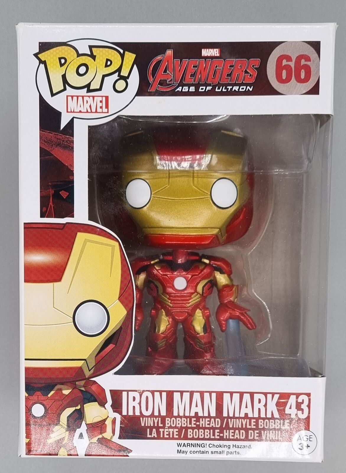 66 Iron Man Mark 43 - Marvel - Avengers Age Of Ultron Funko POP Funko