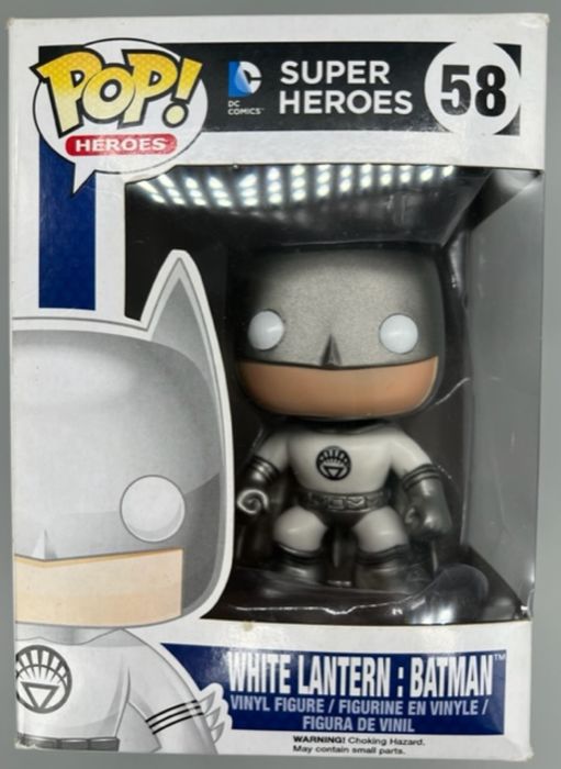 58 White Lantern: Batman - DC Super Heroes - Box Damaged Funko POP Funko