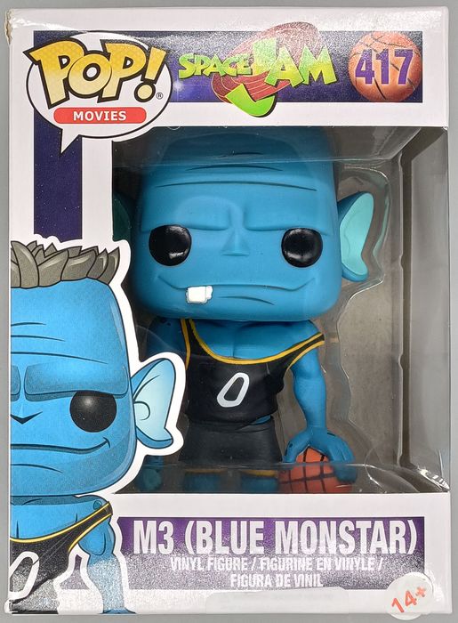 417 M3 (Blue Monstar) - Space Jam - Box Damaged Funko POP Funko