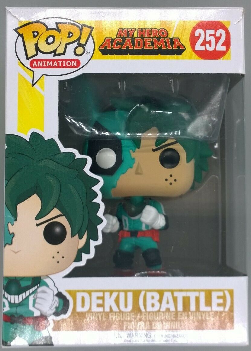 252 Deku (Battle) - My Hero Academia - Funko POP - Box Damaged Funko