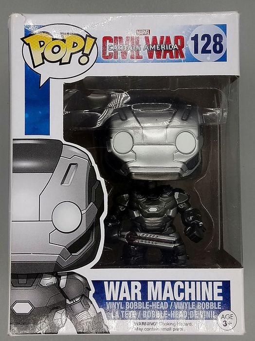 128 War Machine - Marvel Captain America Civil War Box Damaged Funko POP Funko