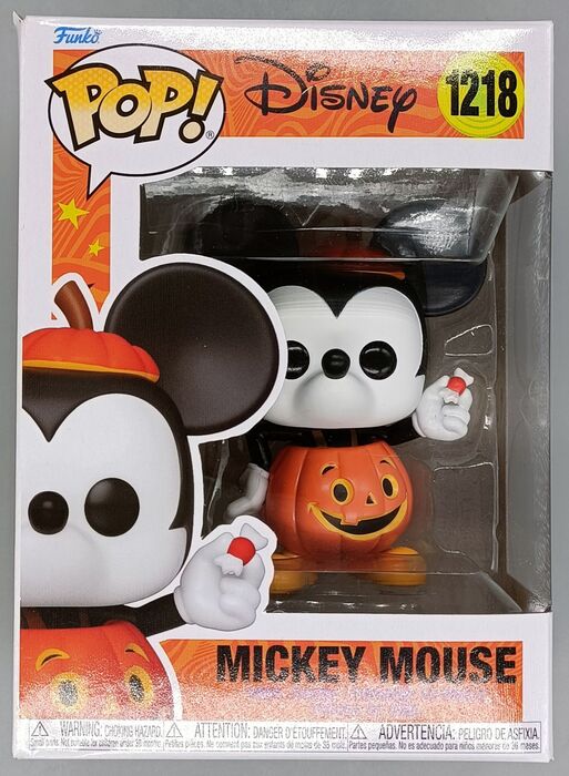 1218 Mickey Mouse (Trick or Treat) - Disney Halloween - Box Damaged Funko POP Funko