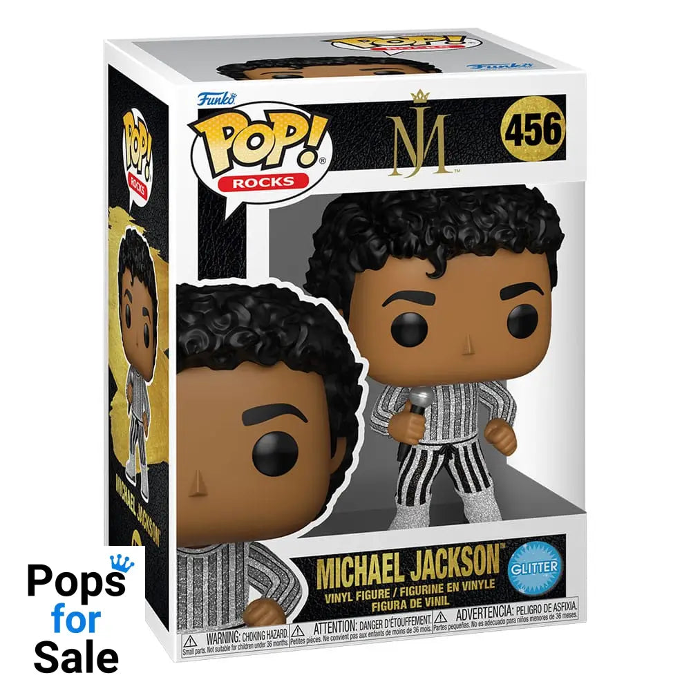 456 Michael Jackson - Rock With You - Glitter - Rocks Funko POP