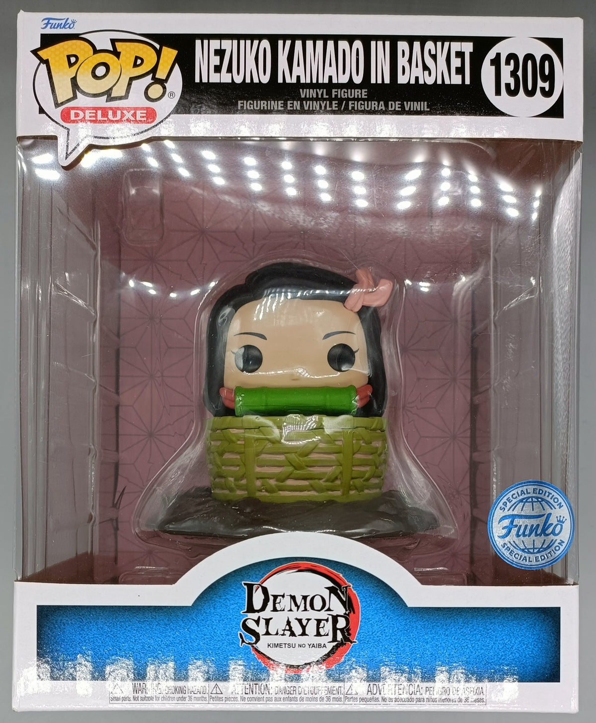 1309 Nezuko Kamado in Basket Deluxe - Demon Slayer Funko POP Funko