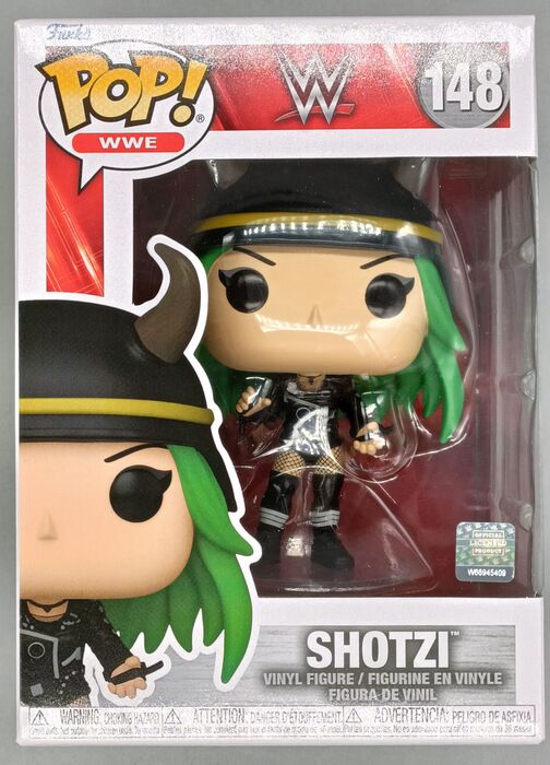 148 Shotzi Blackheart - WWE Funko POP - Brand New Funko