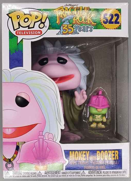 522 Mokey with Doozer - Fraggle Rock - Funko POP - Box Damaged Funko