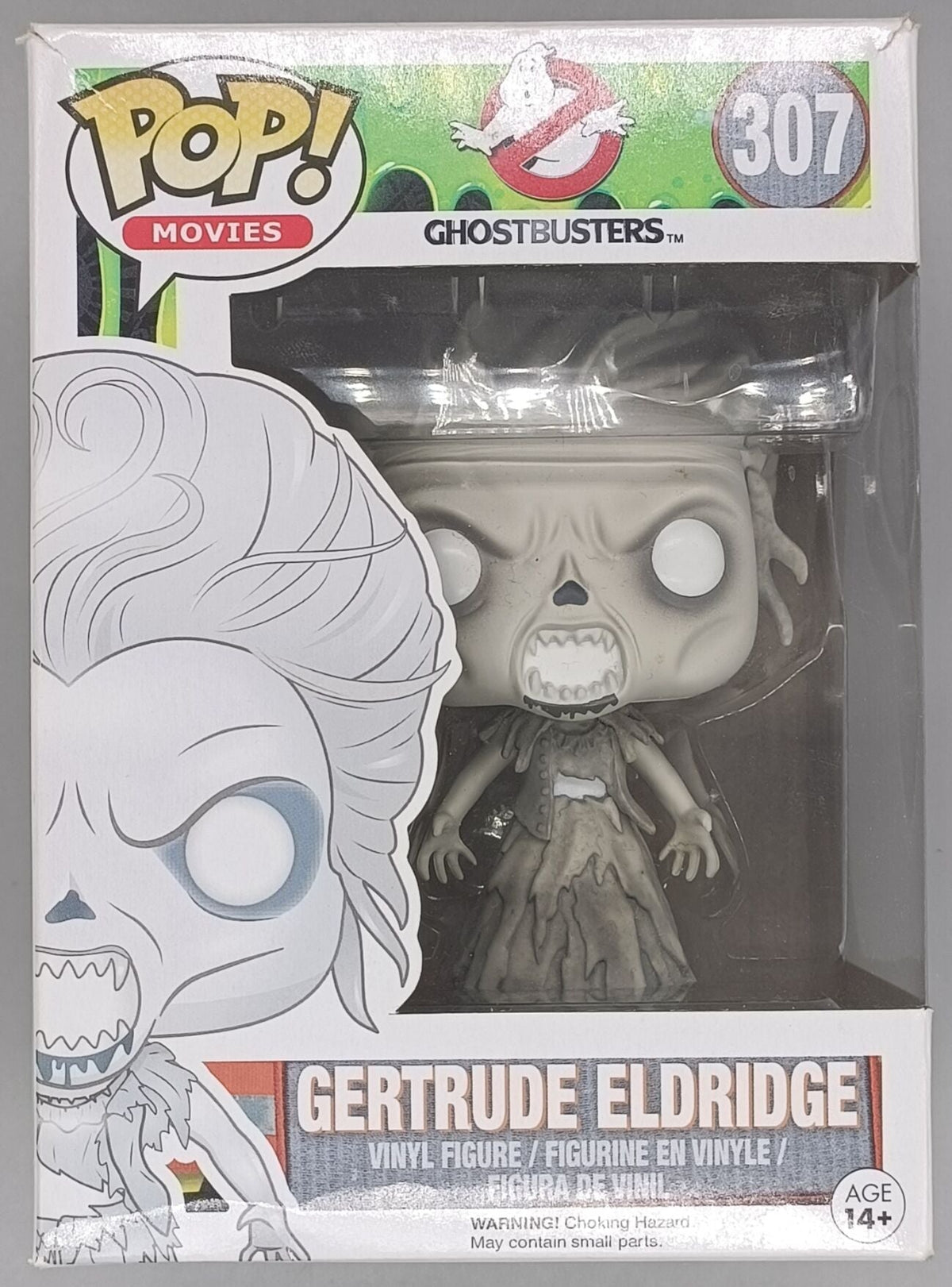 307 Gertrude Eldridge - Ghostbusters (2016) - Box Damaged Funko POP Funko