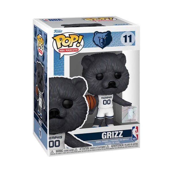 11 Grizz - NBA Mascots - Memphis Funko POP - Brand New Funko