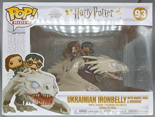 93 Ukrainian Ironbelly (w/ Harry- Hermione- & Ron) Rides Funko POP