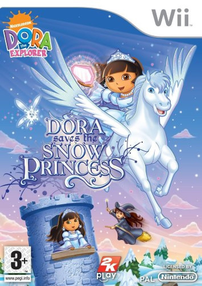 Dora the Explorer: Dora Saves the Snow Princess for Nintendo Wii and Wii-U Nintendo