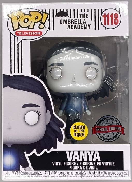1118 Vanya (Levitating) - Glow - Umbrella Academy Funko POP - Box Damaged Funko