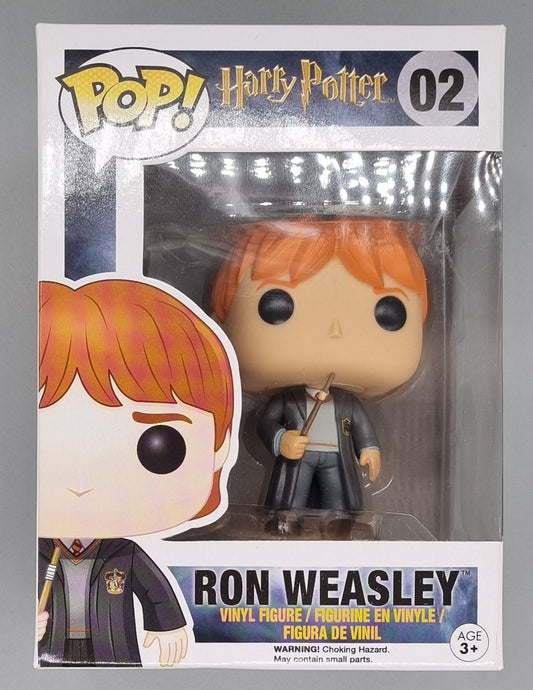 02 Ron Weasley - Harry Potter - Brand New Funko POP in Protector