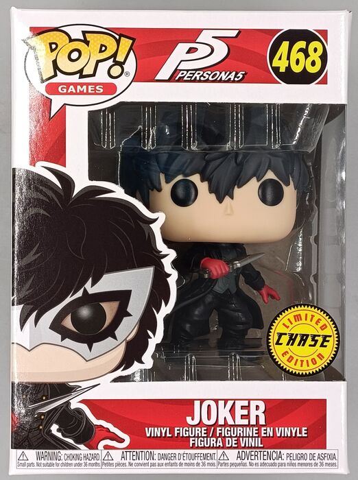 468 Joker (Unmasked) - Chase - Persona 5 Funko POP