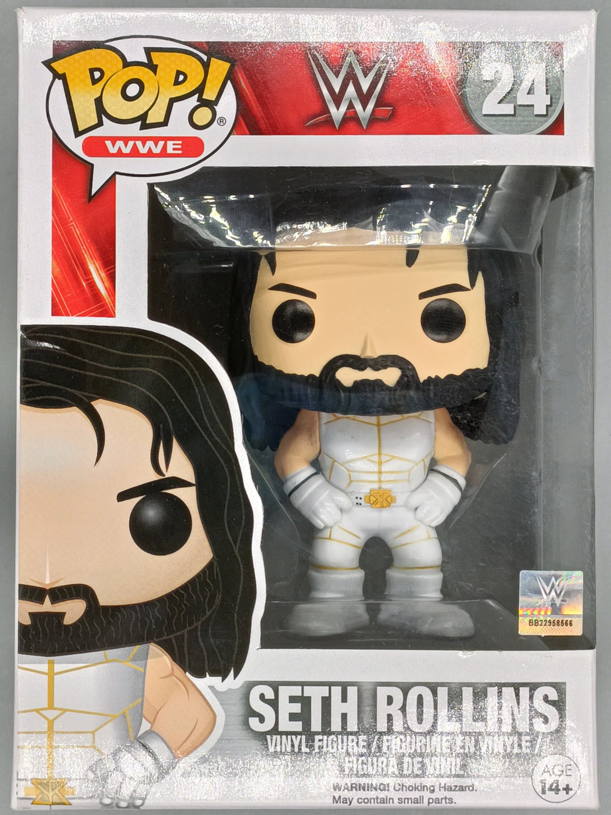 24 Seth Rollins (White) - WWE - Box Damaged Funko POP Funko