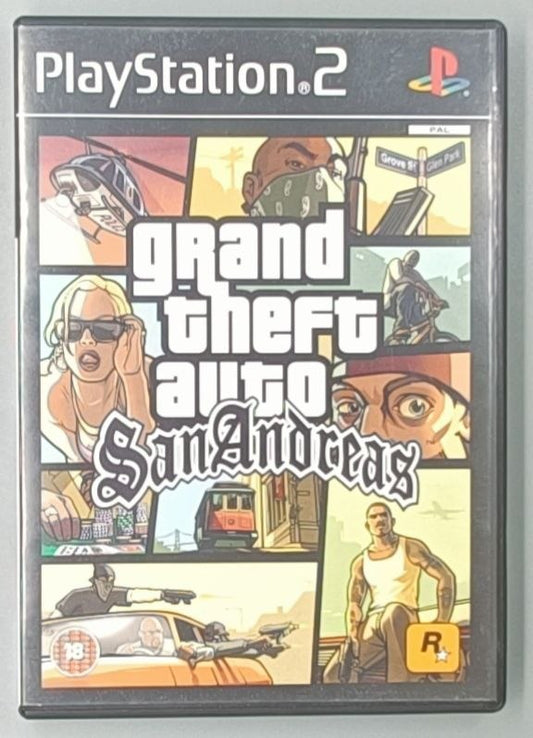 Grand Theft Auto: San Andreas for Sony PlayStation 2 (PS2)