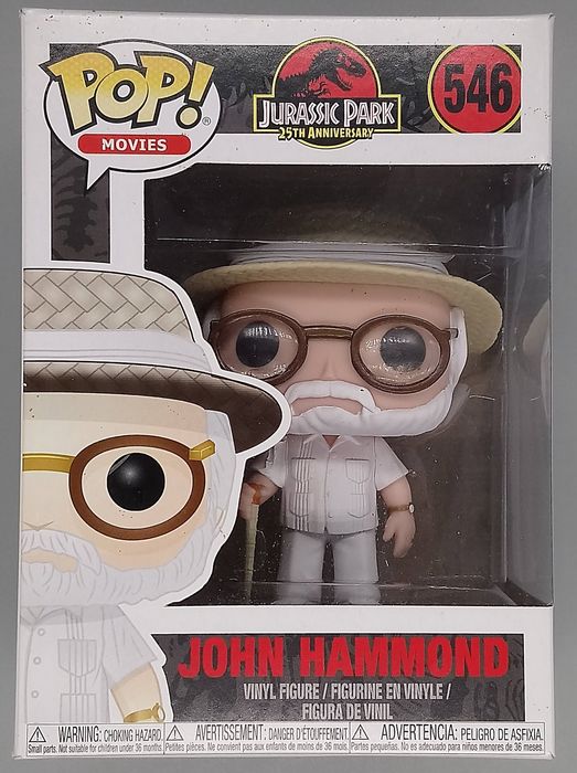 546 John Hammond - Jurassic Park - Box Damaged Funko POP Funko