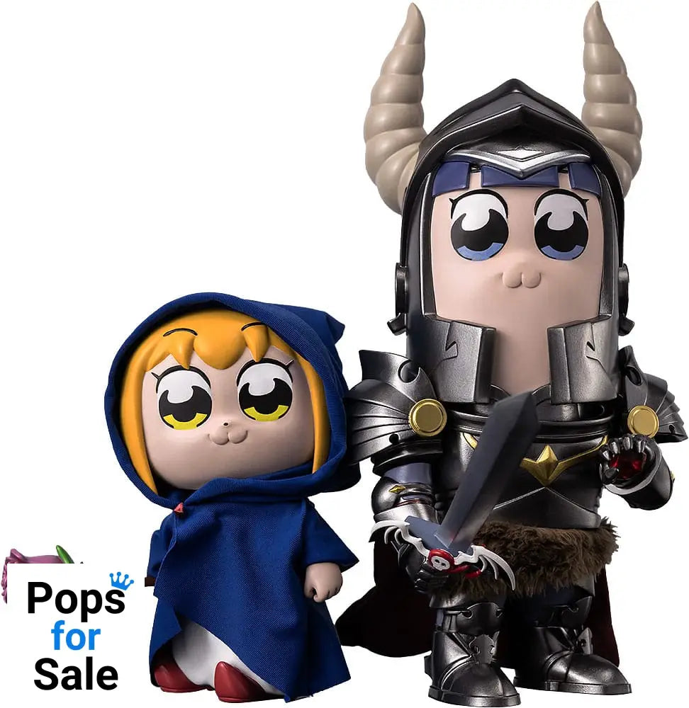 Pop Team Epic Vinyl Figures 2-Pack Chibi Creature Popuko & Pipimi Shining Shoulder Ver.