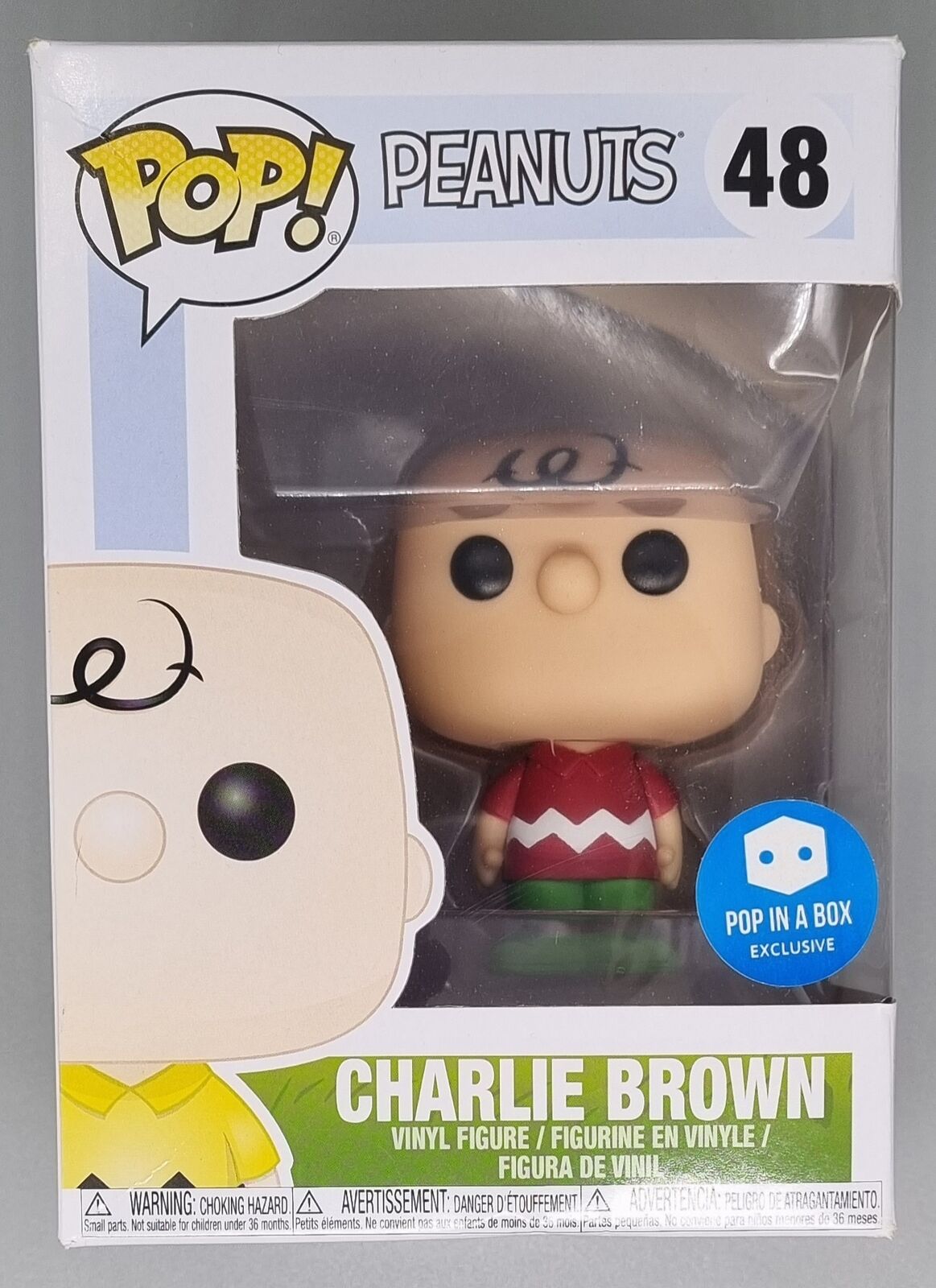 48 Charlie Brown (Holiday) - Peanuts Funko POP Funko