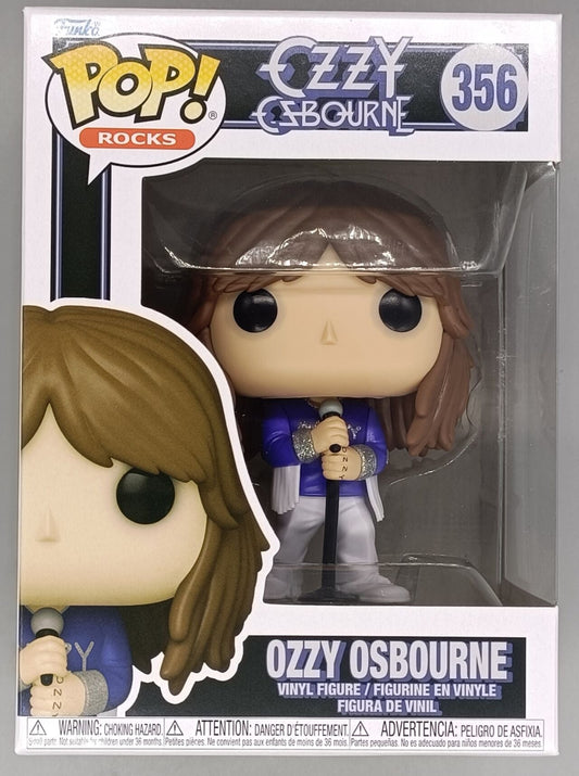 356 Ozzy Osbourne - Glitter Cuffs - Ozzy Osbourne - Rocks Funko POP - Brand New - FanofThings.co.uk