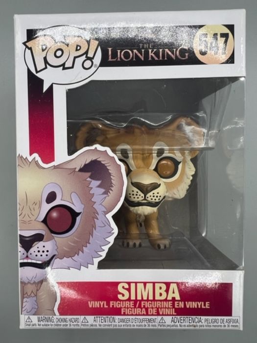 547 Simba - Disney Lion King - Box Damaged Funko POP Funko