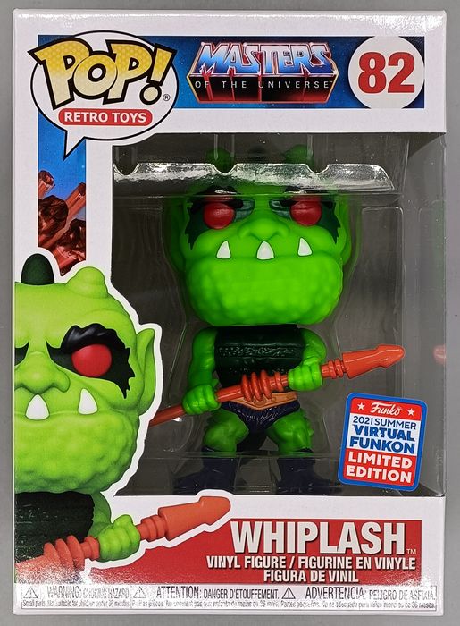 82 Whiplash - VFK 21 Con Sticker - Masters of the Universe Funko POP Funko