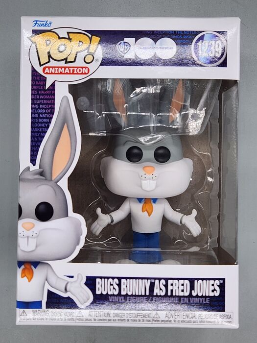 1239 Bugs Bunny (as Fred Jones) - Scooby Doo Funko POP Funko