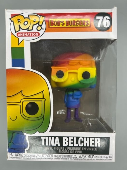 76 Tina Belcher (Pride) - Bobs Burgers - Box Damaged Funko POP Funko