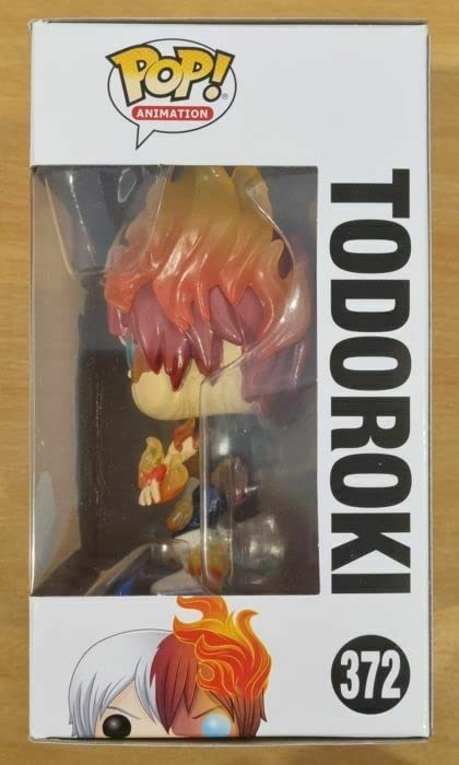 372 Todoroki Metallic Animation My Hero Academia Funko POP - Box Damaged