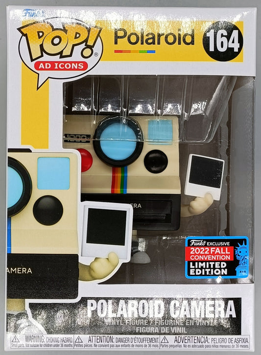 164 Polaroid Camera - Ad Icons - 2022 Con Funko POP