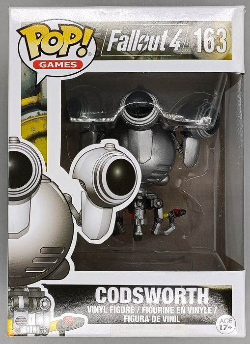 163 Codsworth - Fallout 4 - Box Damaged Funko POP Funko