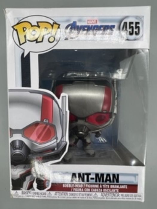 455 Ant-Man (Team Suit) Marvel Avengers Endgame Box Damaged Funko POP