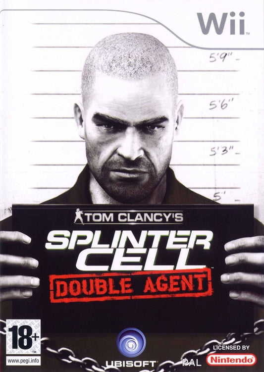 Tom Clancys Splinter Cell Double Agent for Nintendo Wii/Wii-U Nintendo